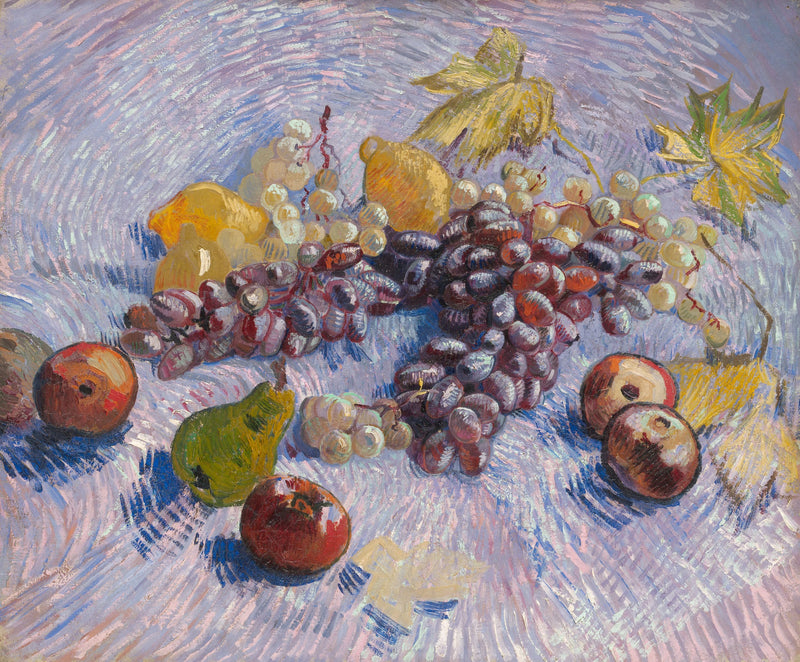 Äpplen, päron, citron och druva - Vincent van Gogh