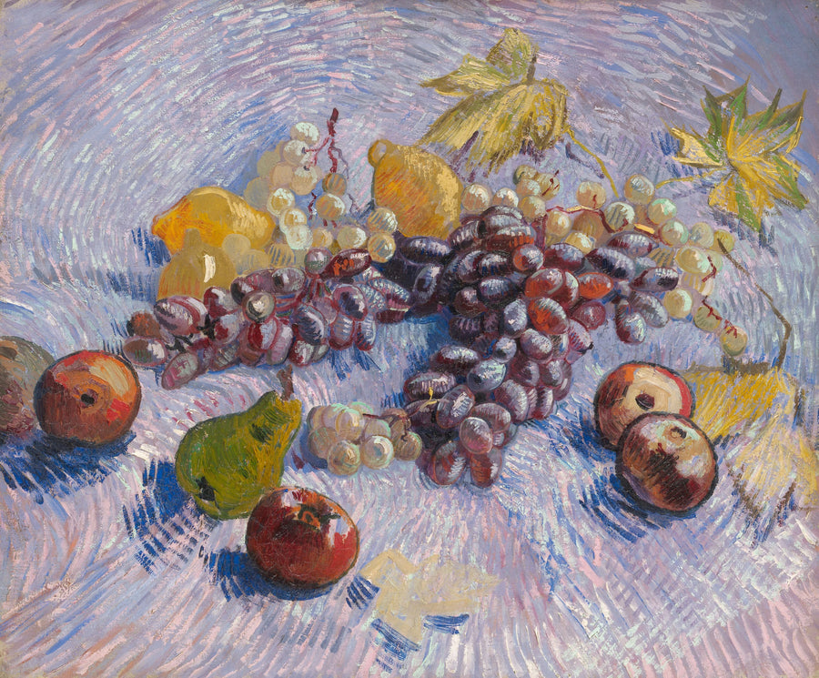 Äpplen, päron, citron och druva - Vincent van Gogh