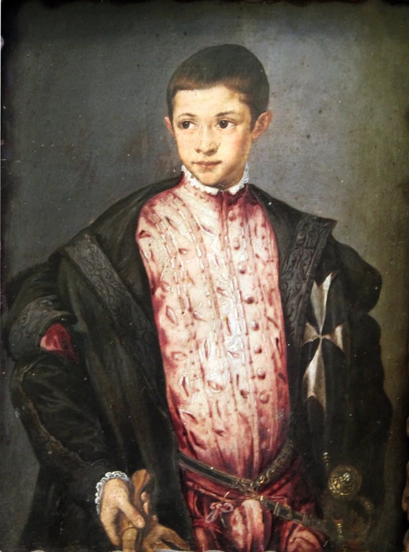 Ranuccio Farnese (1530-1565) vid 12 års ålder - Francesco Salviati