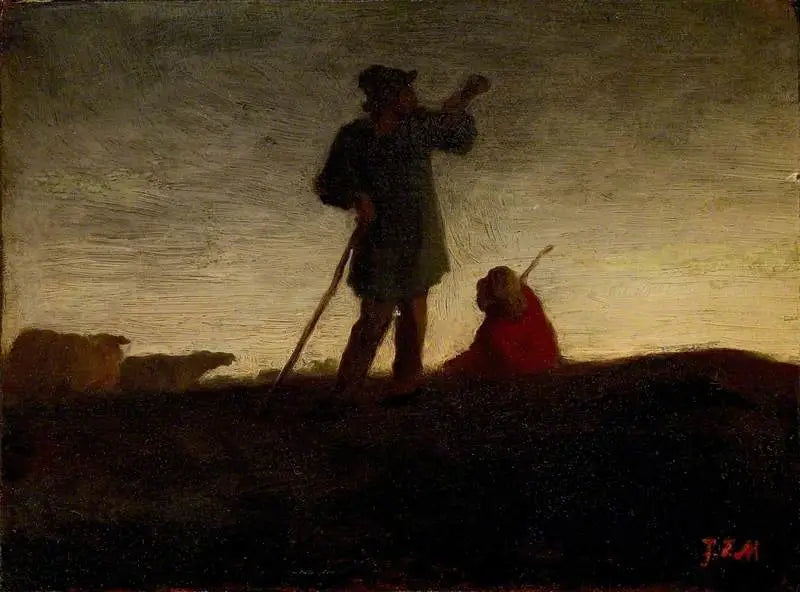 Hjordens påminnelse - Jean-François Millet