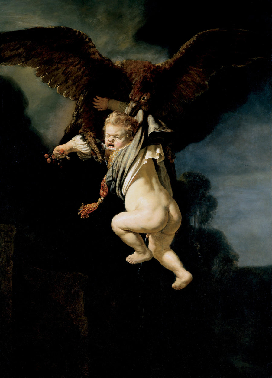 Ganymedes kidnappning - Rembrandt