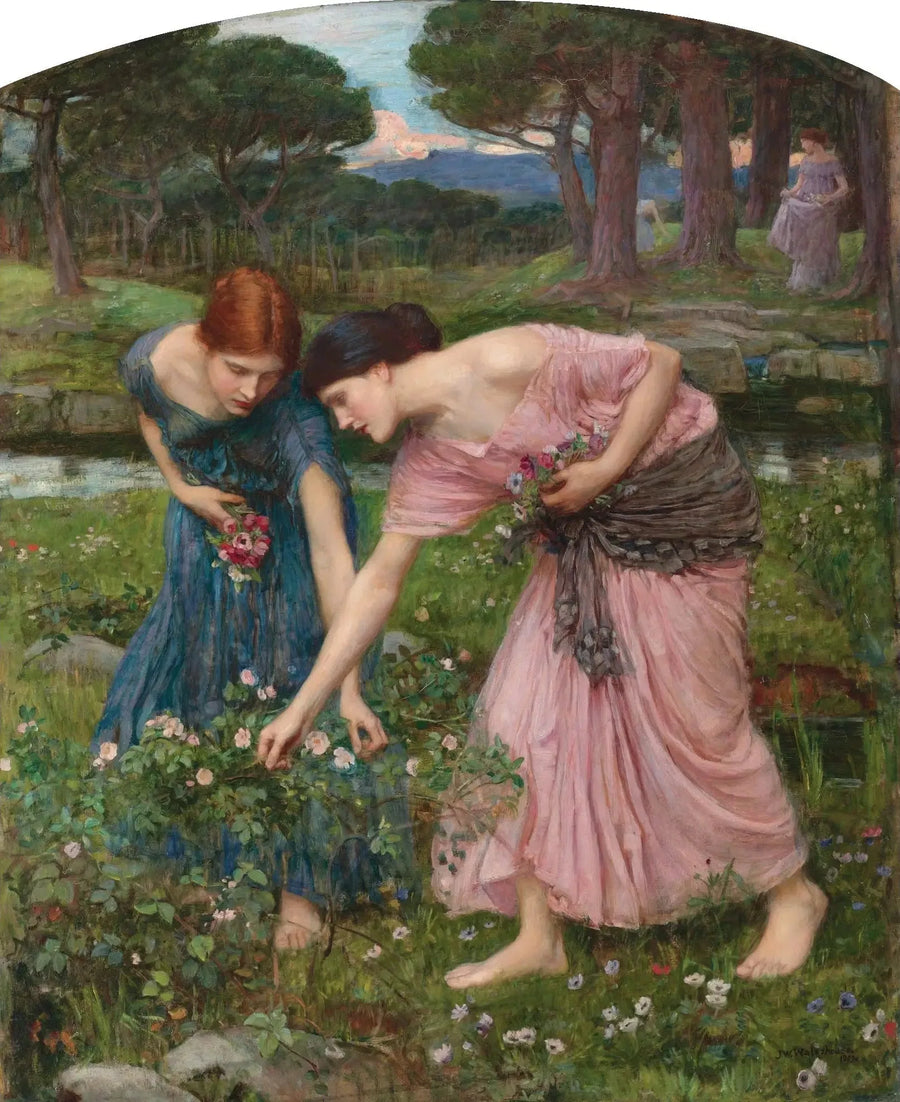 Samla rosorna så länge du kan - John William Waterhouse