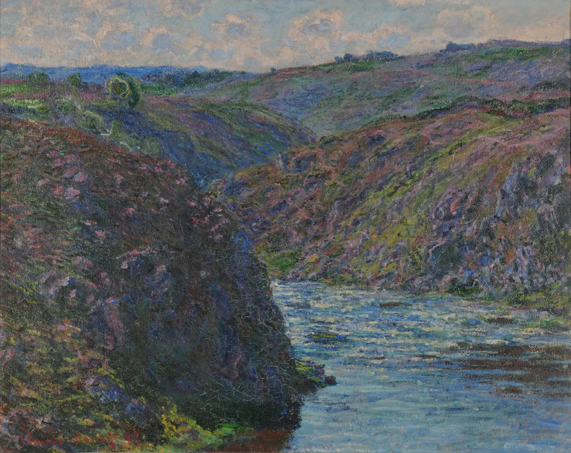 Ravinerna i Creuse - Claude Monet