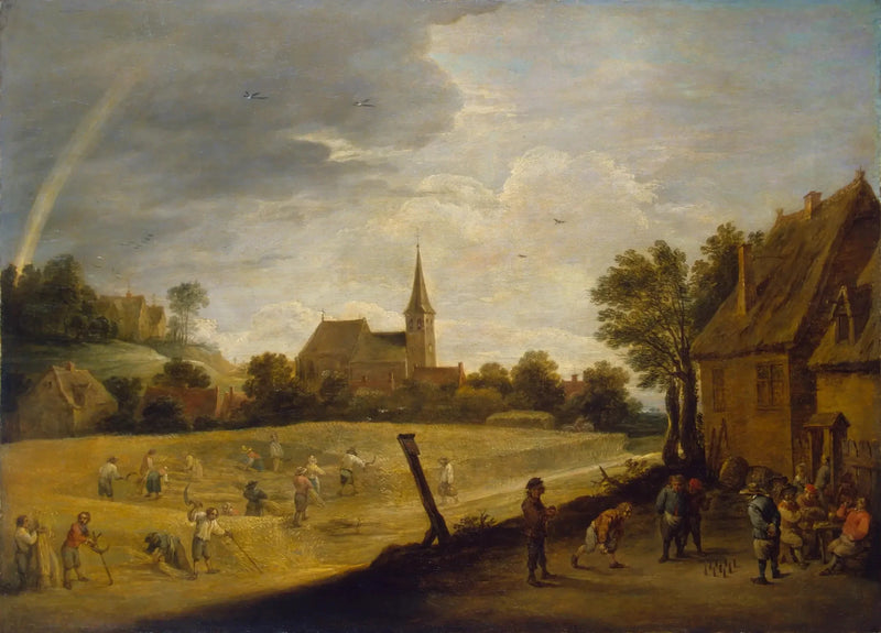Skörd - David Teniers den yngre