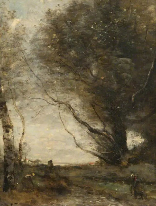 Skörd - Jean-Baptiste Camille Corot