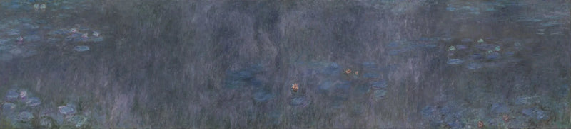 Näckrosor: Trädens speglingar - Claude Monet