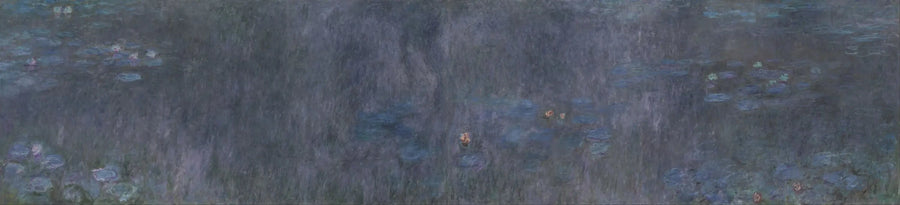 Näckrosor: Trädens speglingar - Claude Monet