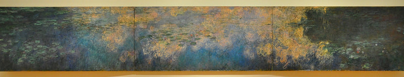 Molnreflektioner, MoMA-triptyk W1972 -1974 - Claude Monet