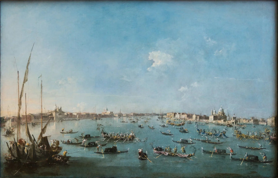 Regatta på Giudeccakanalen - Francesco Guardi