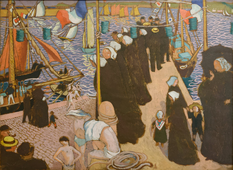 Regattor i Perros-Guirec - Maurice Denis