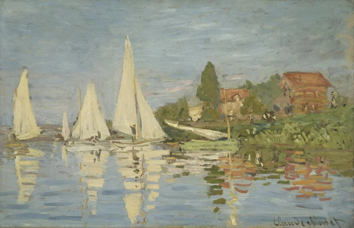 Regattor i Argenteuil W233 - Claude Monet
