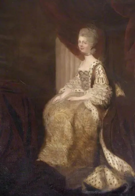 Reine Charlotte (1744–1818), hustru till Georg III - Joshua Reynolds