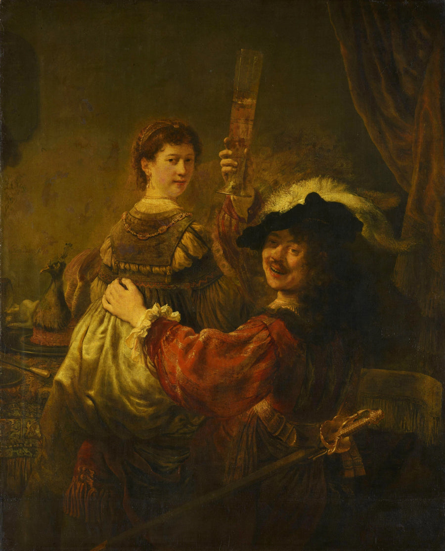Det lyckliga paret - Rembrandt
