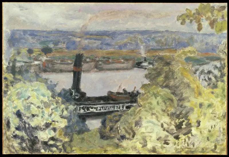 Bogserbåt på Seine - Pierre Bonnard