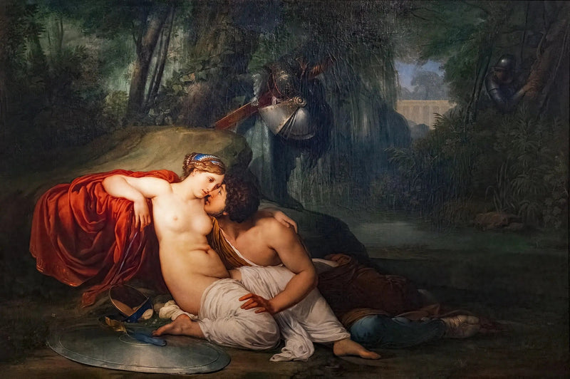 Renaud och Armide - Francesco Hayez