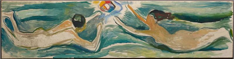 Möte i rymden - Edvard Munch