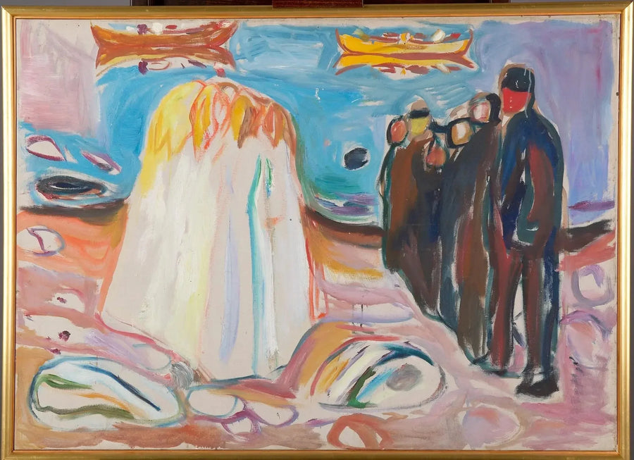 Mötet - Edvard Munch