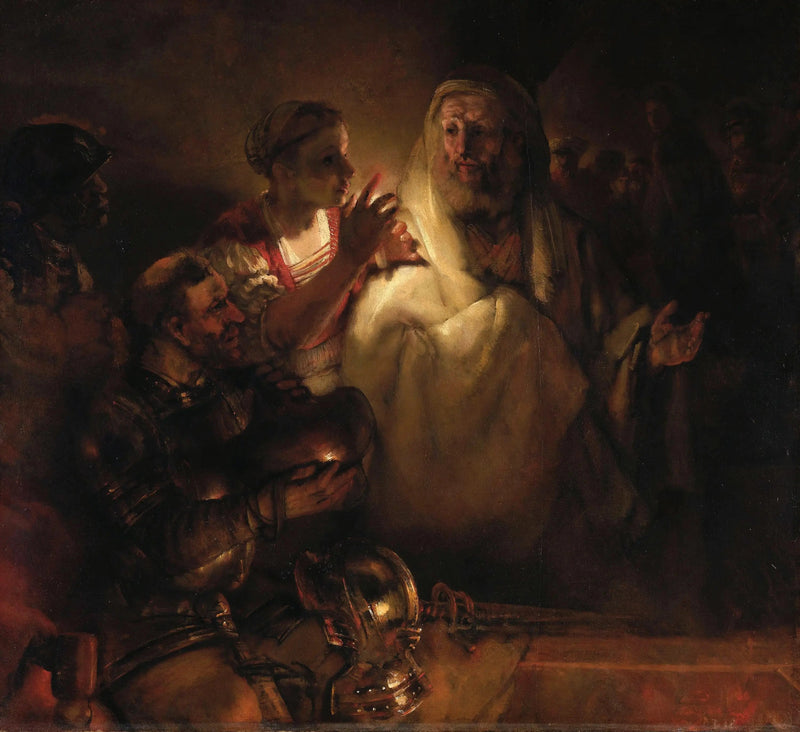 Saint Peters fördömelse - Rembrandt