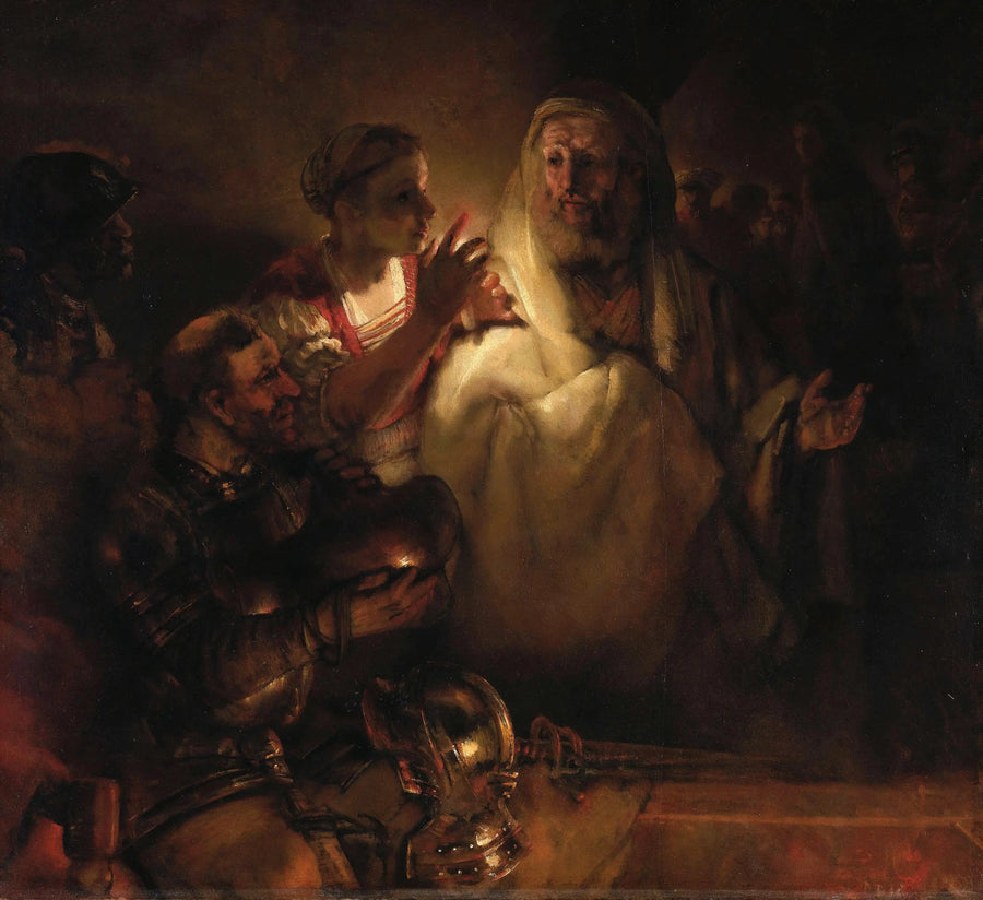 Saint Peters fördömelse - Rembrandt