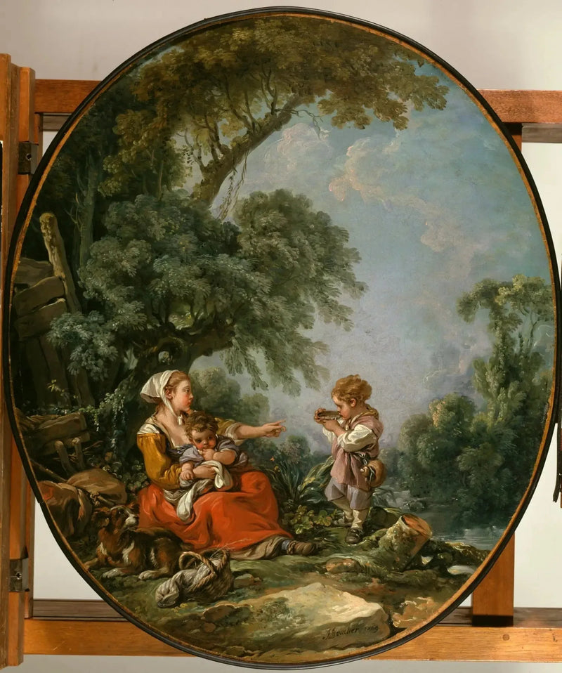 Pastoralt måltid - François Boucher