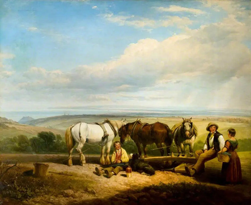 Mitt på dagen - John Frederick Herring, Sr.