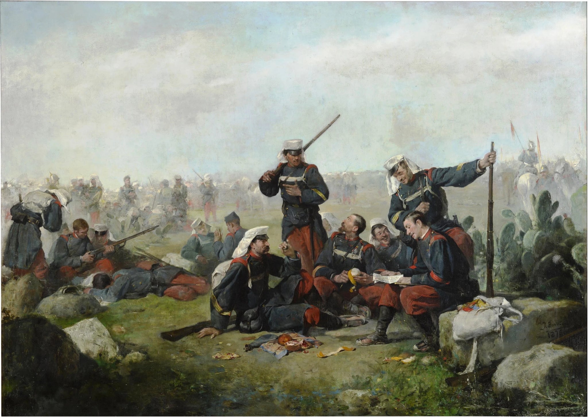 Reposez-vous en déplacement - José Benlliure y Gil