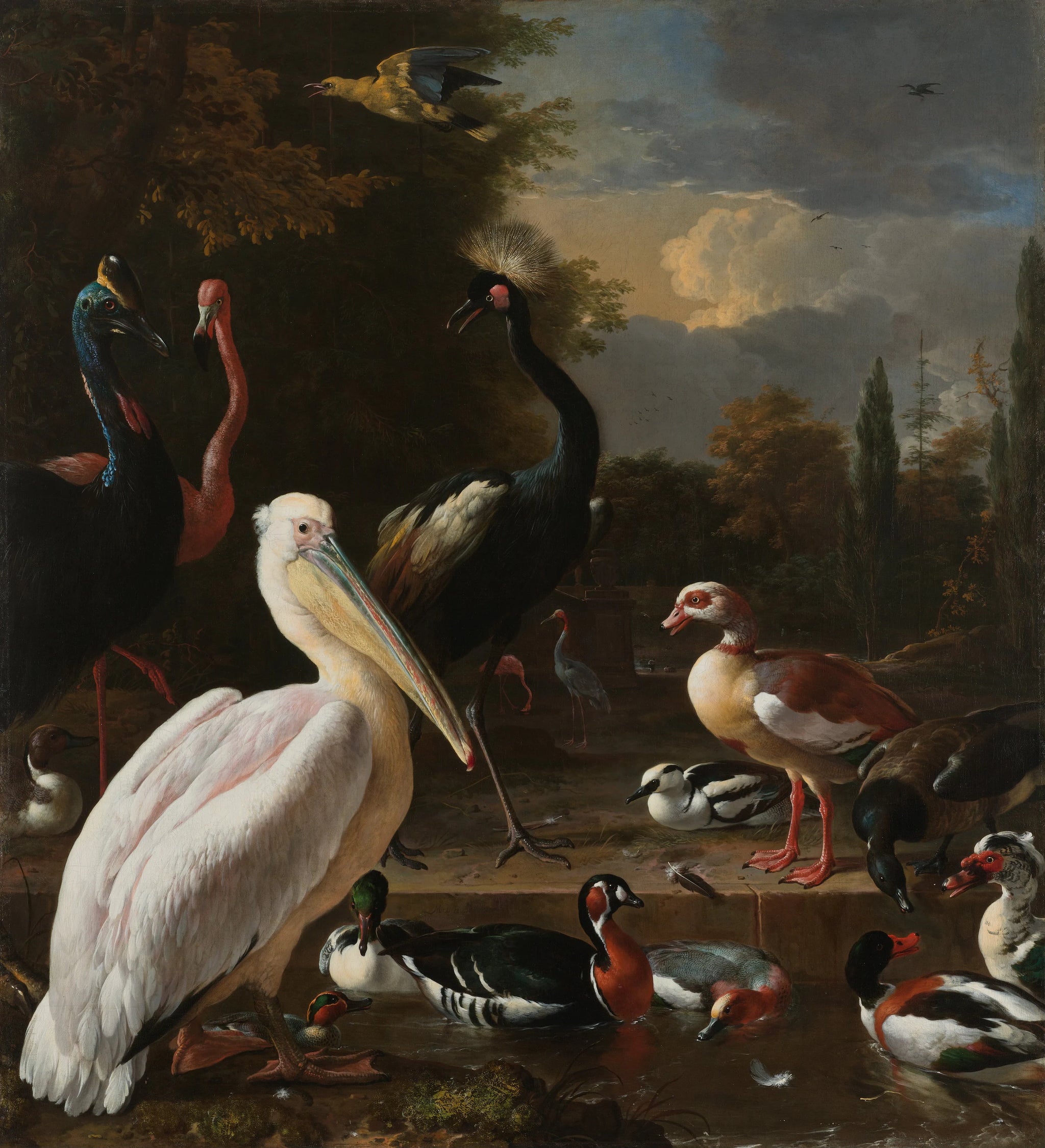 Le ressort flottant - Melchior de Hondecoeter