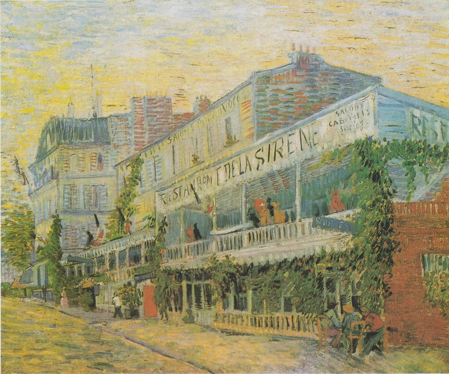 Restaurang de la Sirène i Asnières - Vincent van Gogh