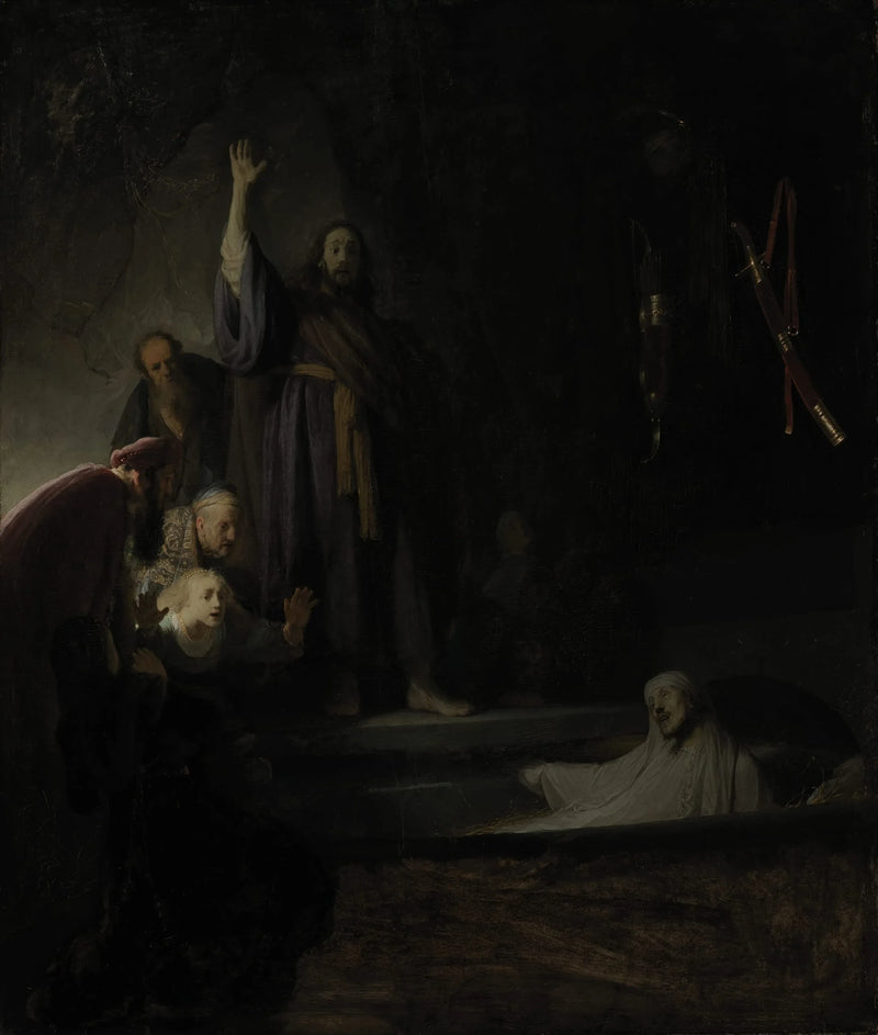 Lazares uppståndelse - Rembrandt