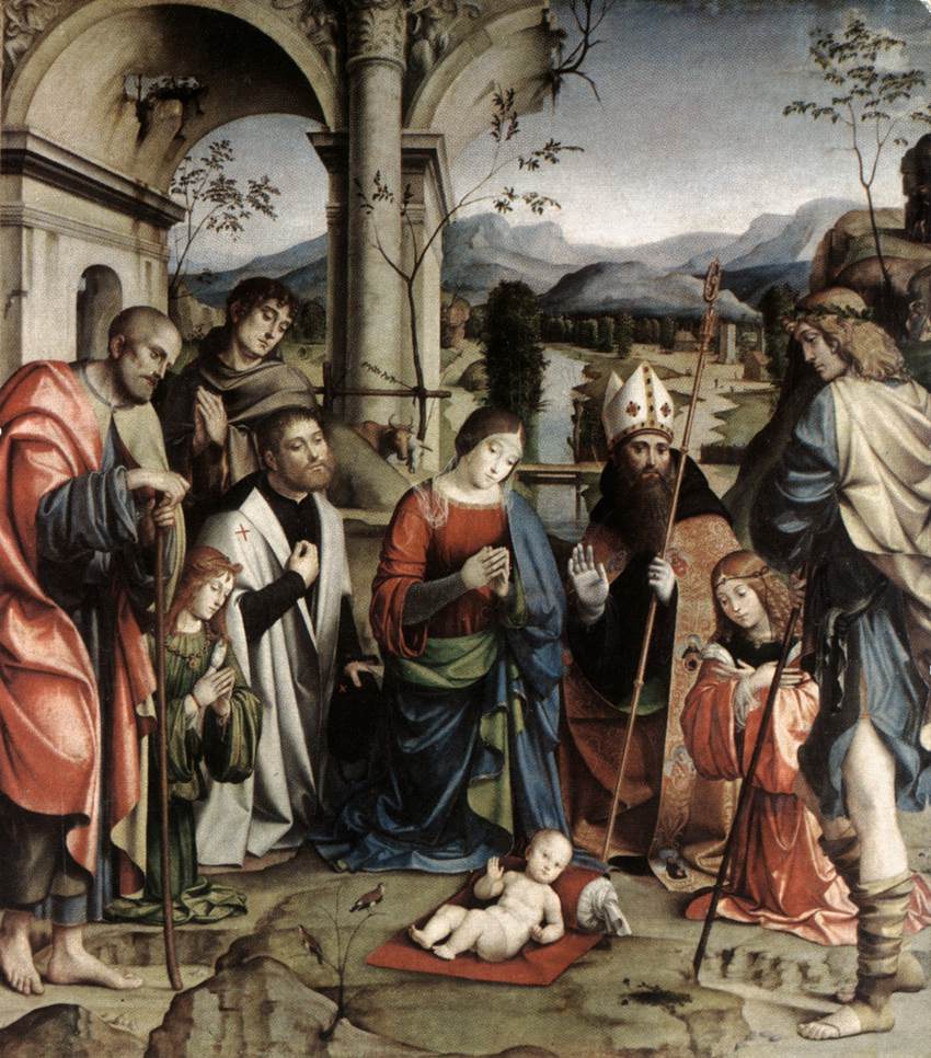 Retabel Bentivoglio - Francesco Francia