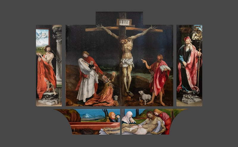 Issenheim-altaret stängt - Matthias Grünewald
