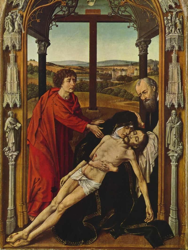 Capilla Real altartavla: Sorgedöd - Juan de Flandes