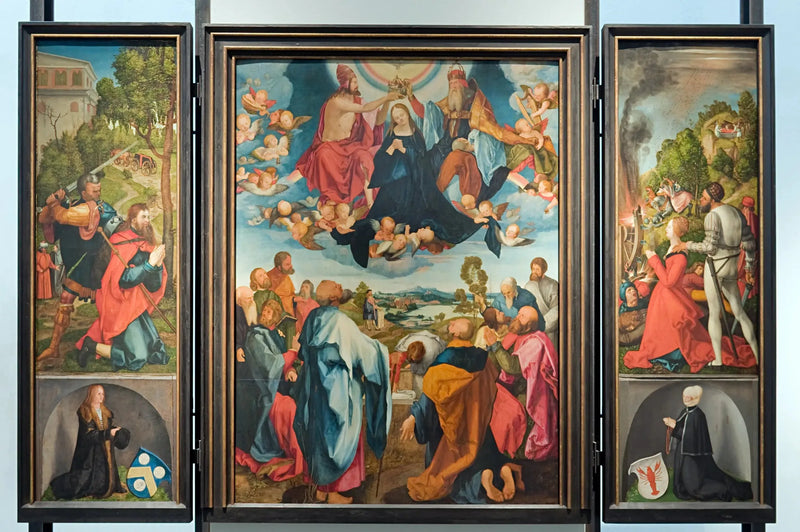 Retabel av Heller - Albrecht Dürer