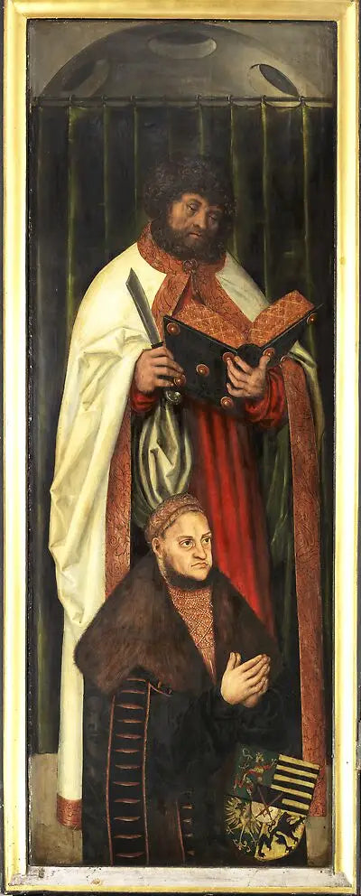 Sankt Katharinas kyrkretabel i Zwickau [vänstra flygeln] - Lucas Cranach den äldre