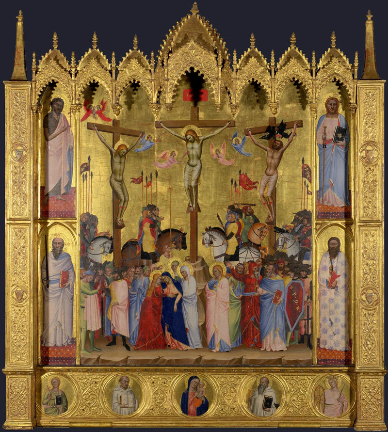 Retabel av Korsfästelsen - Jacopo di Cione