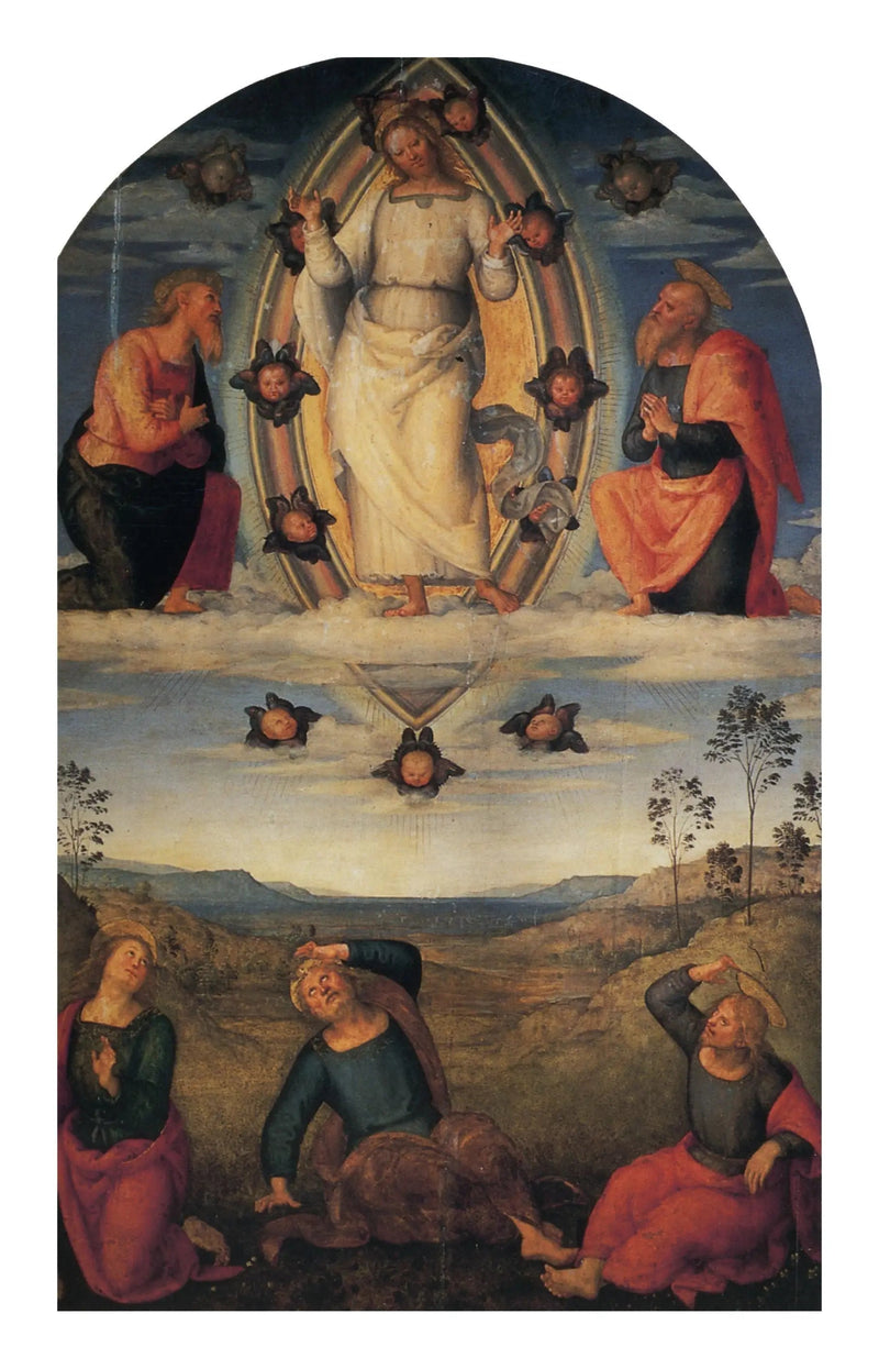 Transfigurationens altartavla - Pietro Perugino