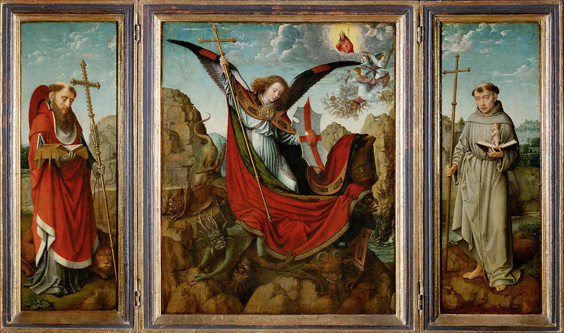 Saint Michel altartavla - Gérard David