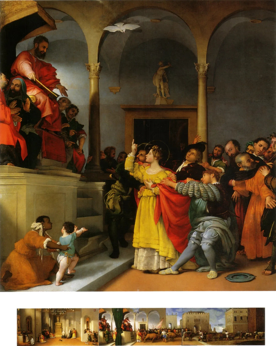 Retabel av Saint Lucia - Lorenzo Lotto