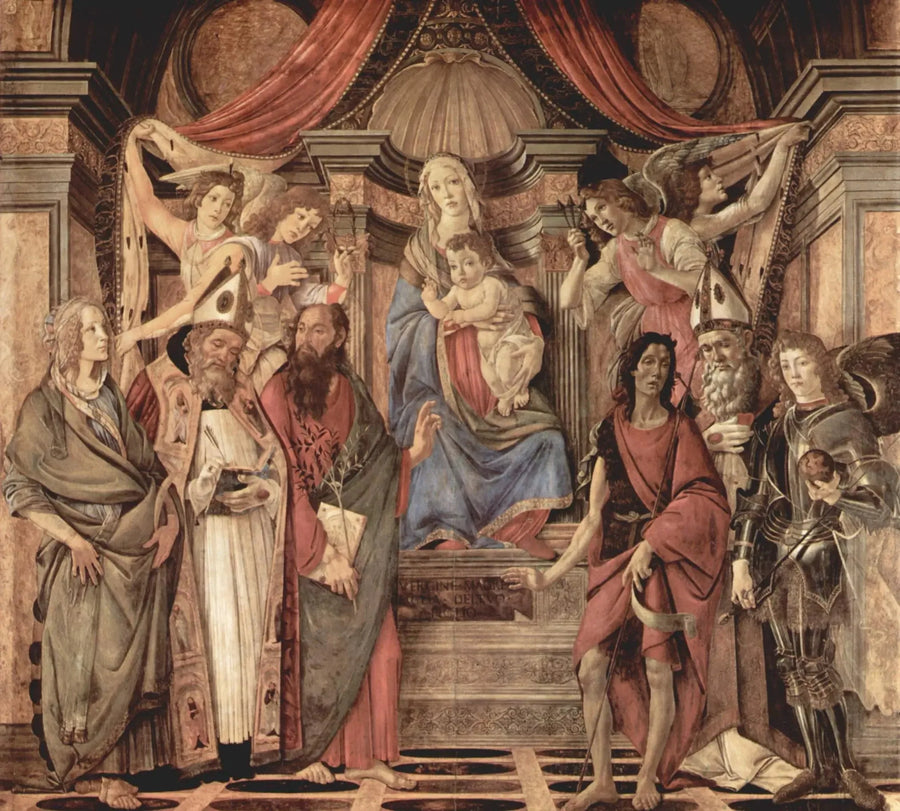 Retabel av San Barnaba - Sandro Botticelli