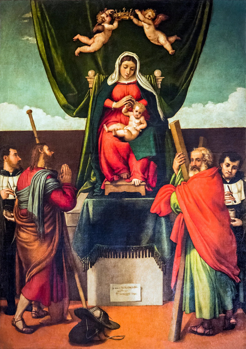 Retabel av San Giacomo dell'Orio - Lorenzo Lotto