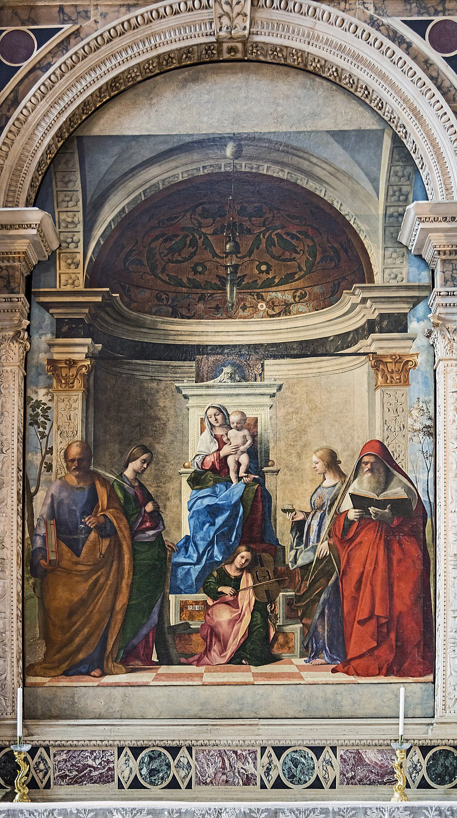 San Zaccaria altartavla - Giovanni Bellini