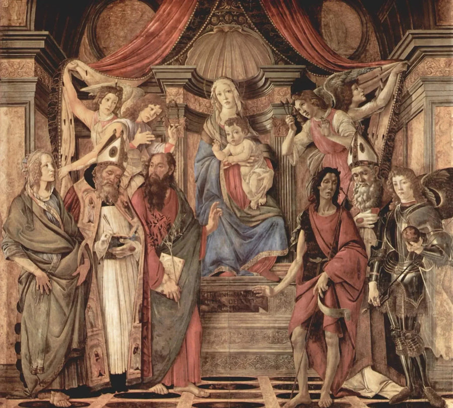Retabel av San Barnaba - Sandro Botticelli