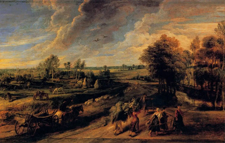 Återkomst från fälten - Peter Paul Rubens