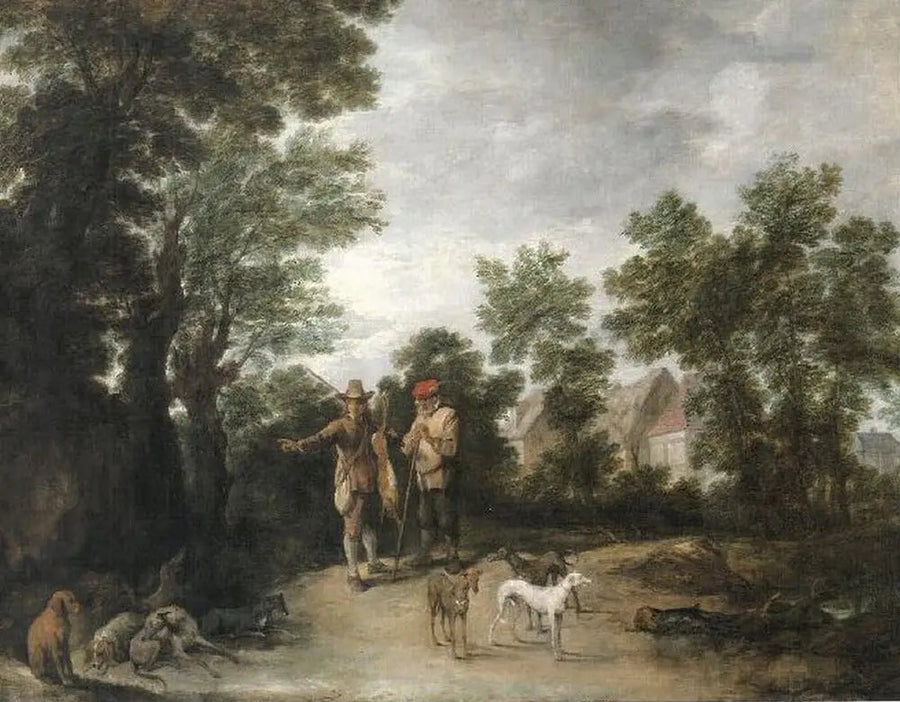 Tillbaka från filminspelningen - Thomas Gainsborough