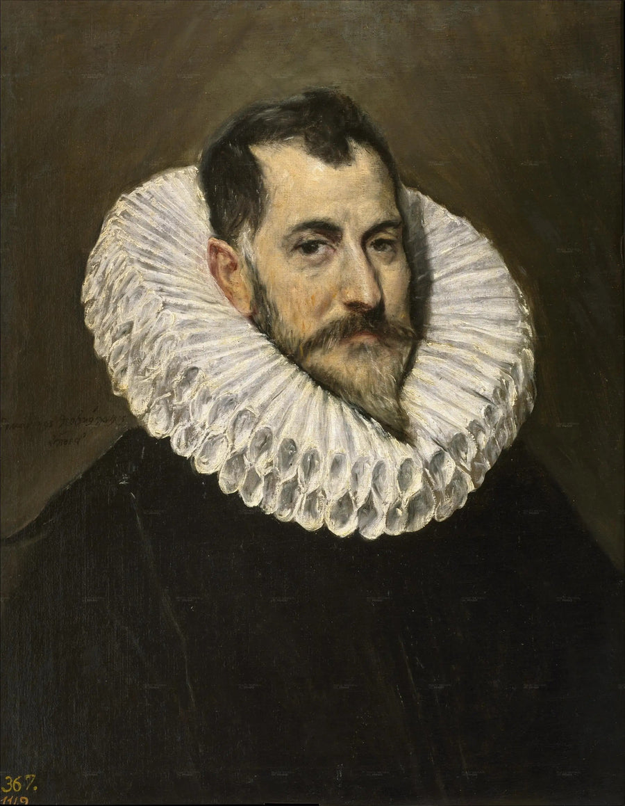 Porträtt av en okänd ryttare - El Greco