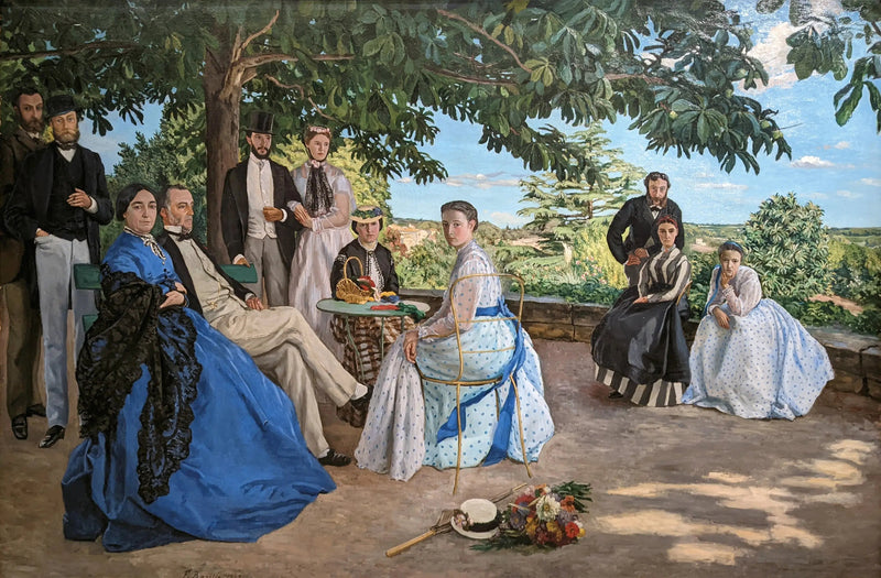 Familjesammankomst - Frédéric Bazille
