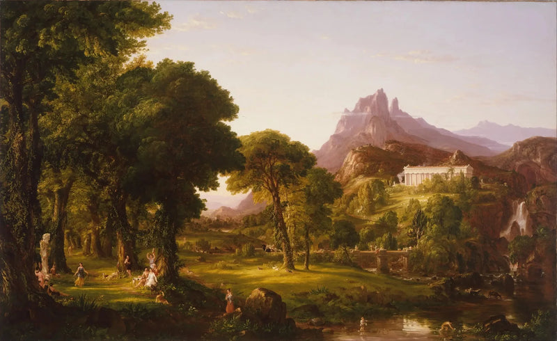 Arcadias dröm - Thomas Cole