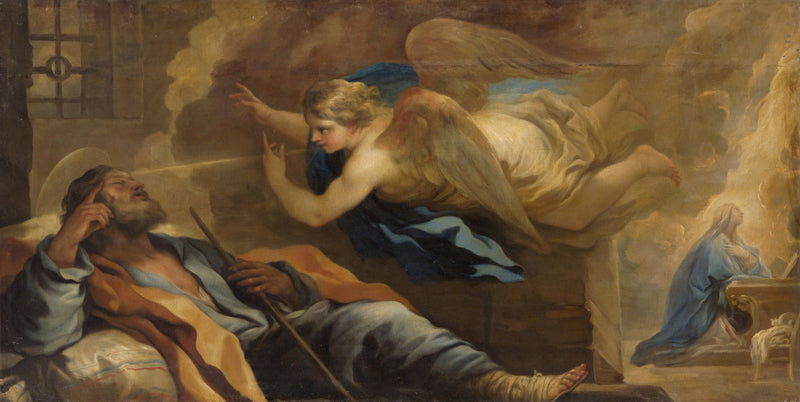Saint Josephs dröm - Luca Giordano