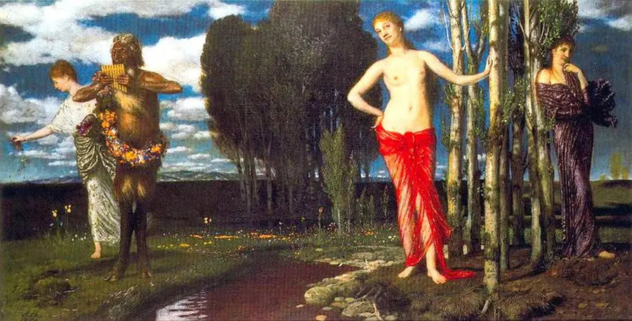 Vårväckelse - Arnold Böcklin