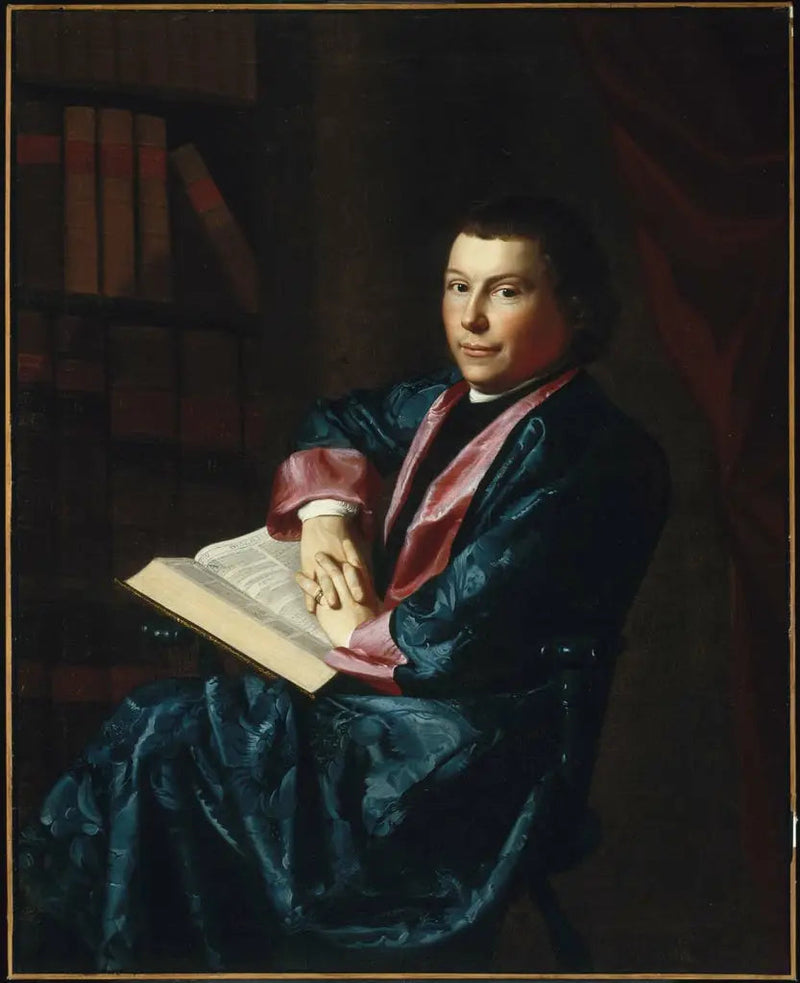 Reverend Thomas Cary från Newburyport - John Singleton Copley